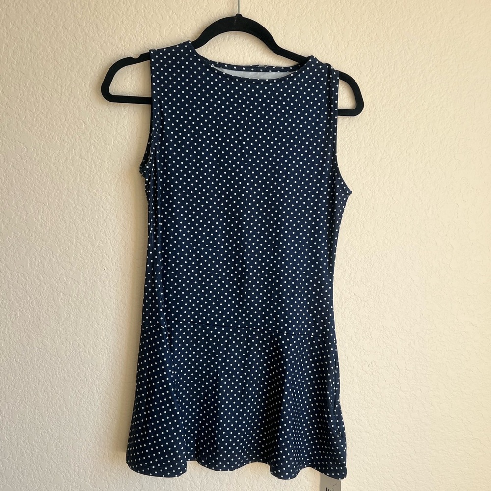 Polka Dot Sleeveless Dress